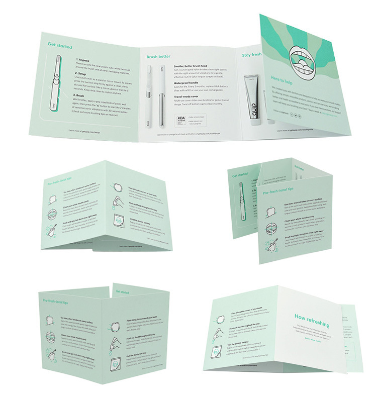 工廠設(shè)計(jì)創(chuàng)意產(chǎn)品目錄宣傳廣告頁彩色異形燙金雙膠紙三折頁印刷